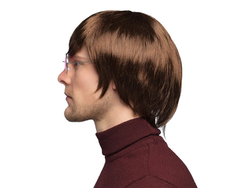 Barna férfi paróka - 1 db.