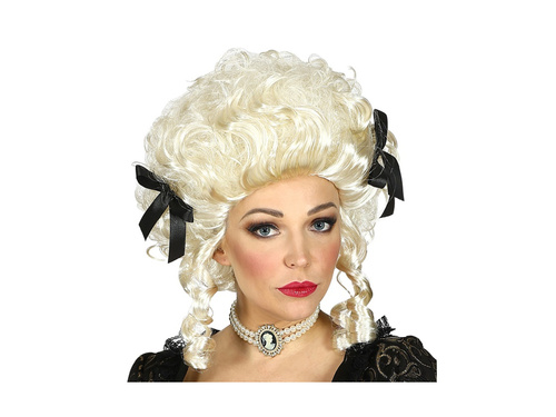 Egy gyarmati nő szőke parókája