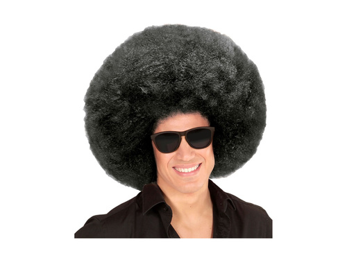 Fekete nagyméretű minőségi afro paróka