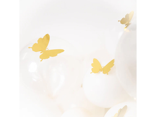 Arany pillangó matricák - 12 db.