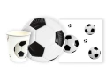 Készlet poharak + papírtányérok Football - 44 db.
