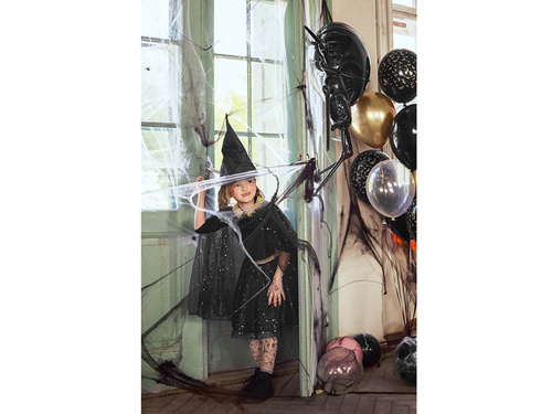 Fekete köpeny arany mintával