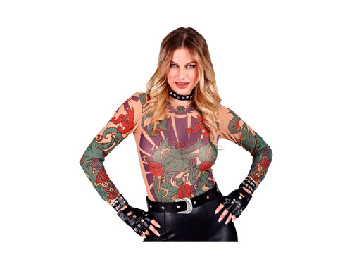 Ujjatlan szegecselt bőrkesztyű