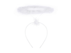 Fehér halo szalag - 1 db.