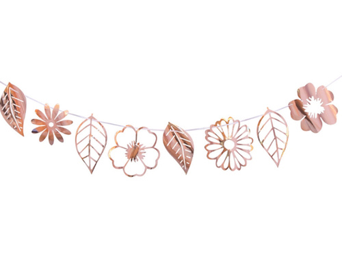 Virágfüzér rózsa arany - 1 db.