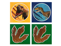 Dinoszauruszok matricák - 4 db.
