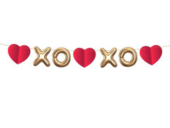 XoXo papírfüzér - 2 m - 1 db.