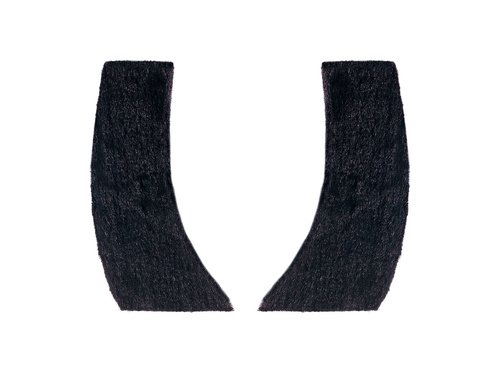 Elvis fekete pajesz - 1 pár