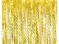 Függöny spirálok metál arany - 100 x 200 cm