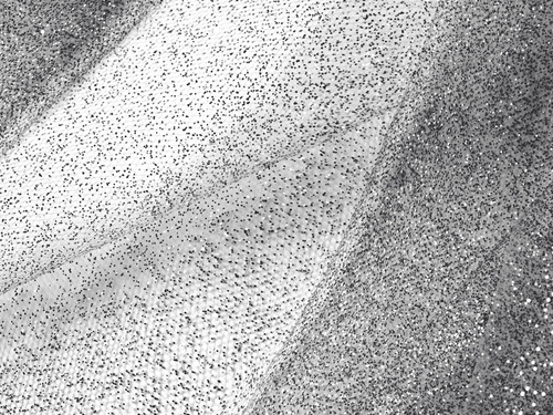 Glitter tüll fekete - 15 cm x 9 méter - 1 db.