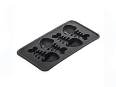 Jégkockatartó fekete - Bones