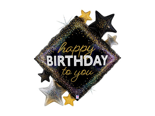 Boldog születésnapot fólialufi - 38" - 1 db.