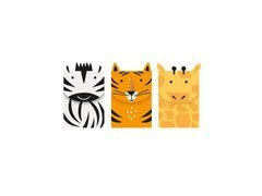 Szafari születésnapi ajándéktáskák - 3 db.