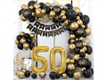 Léggömb girland léggömb készlet ötvenedik évfordulóra - 80 db.