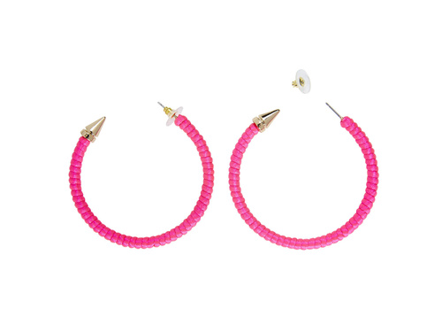 Neon rózsaszín fülbevaló