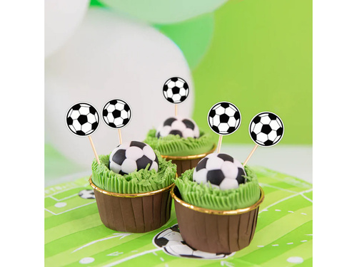 Cupcake szedők Futball - 12 db.