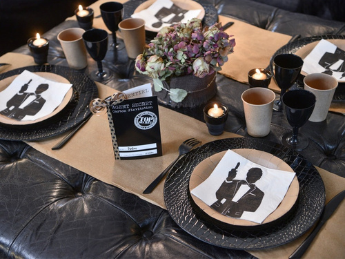 Barna papírpoharak - 10 db.