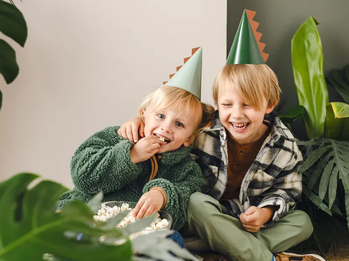 Papírkupakok Dinoszauruszok - 6 db.