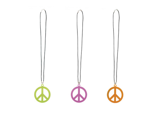 Hippi nyaklánc - vegyes színek