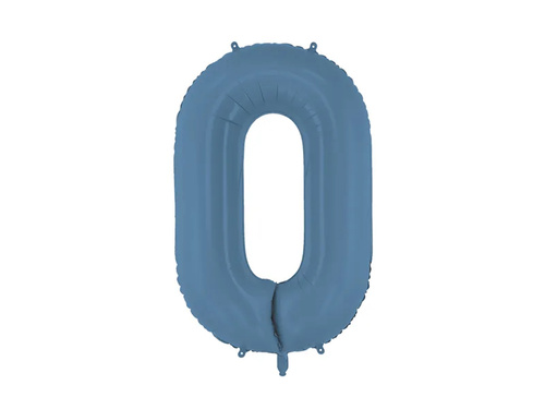 Fólia lufi tengerészkék szám 0 - 86 cm - 1 db.