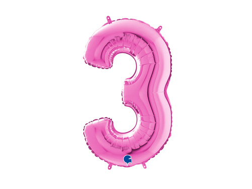 Fukszia 3-as számú fólialufi - 66 cm - 1 db.