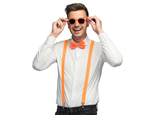 Neon narancssárga kiegészítő készlet - 3 db.