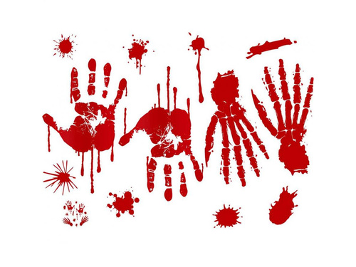 Vérfolt matricák -1 op.