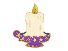 Halloween gyertyaszalvéta - 14,2 x 16,5 cm - 10 db.