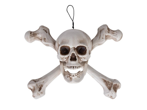 Akasztós dekoráció Koponya - 40 cm - 1 db.
