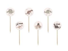 Dinoszauruszok tortabevonó - 6 db.