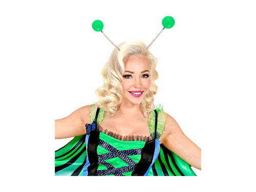 Zöld fejpánt tapintókkal