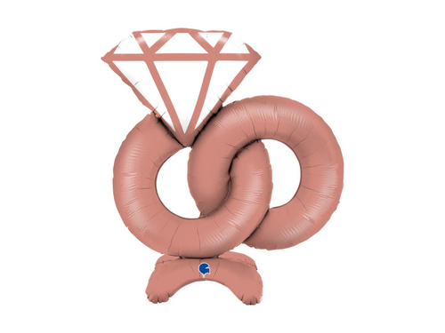 Fólialufi gyémánt gyűrű - 29" - 1 db.