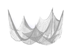 Szürke Halloween háló - 210 x 300 cm - 1 db.