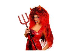 Extra hosszú ördögi paróka