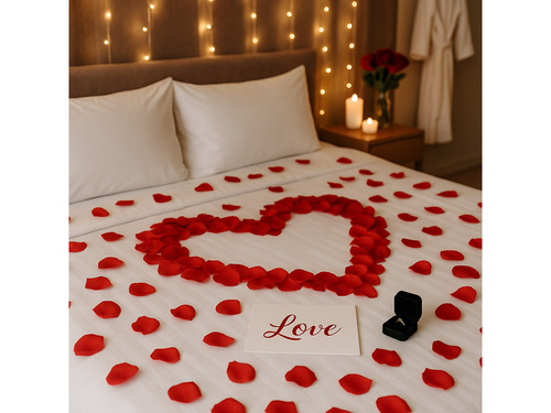 Rózsaszirmok - piros - 500 db.