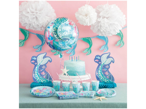 Sellő születésnapi szalvéták - 16 db.