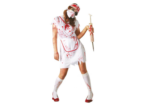 Véres nővér jelmez nőknek