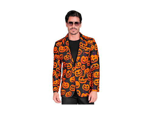 Tök party kabát - narancssárga tök motívummal