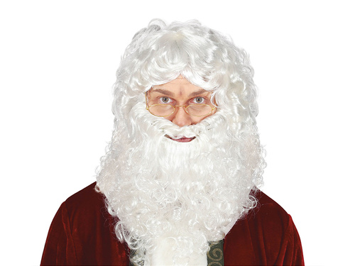 Mikulás paróka és szakáll - 1 kpl