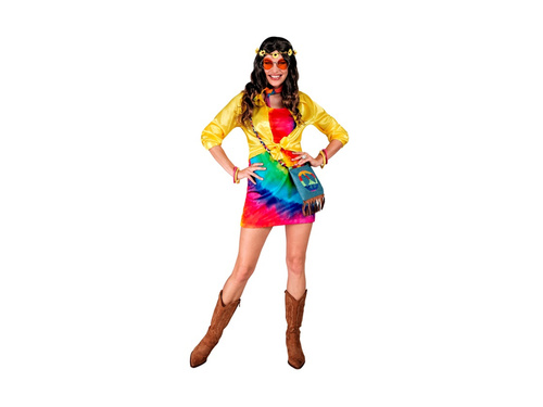 Buli öltözék - neonszínű nyakkendős ruha