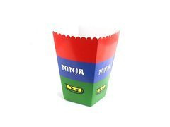 Ninja popcorn dobozok - 6 db.