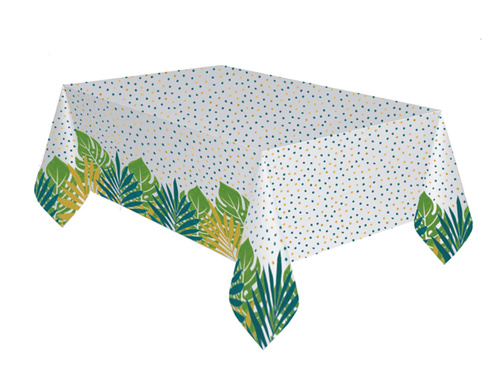 Trópusi levelek terítő - 120 x 180 cm - 1 db.