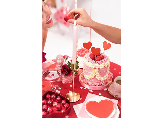 Szív szalvéták - 14,5 x 12,5 cm - 20 db.