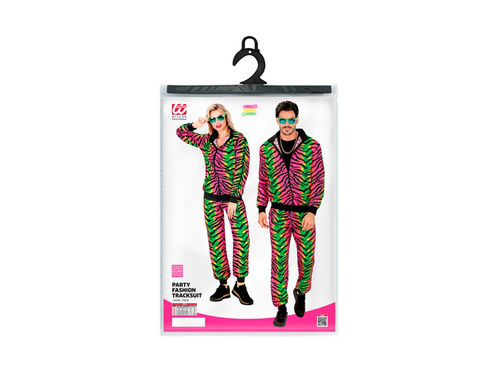 Party jelmez - neon rave zebra