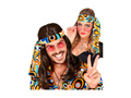 Hippi fejpánt Groovy Bubbles 1970-es évek