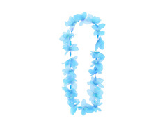 Hawaii pillangó nyaklánc kék - 1 db.