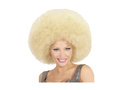 Nagy afro szőke paróka, kiváló minőségű
