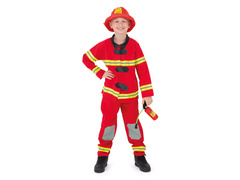 Tűzoltó jelmez - 1 db.