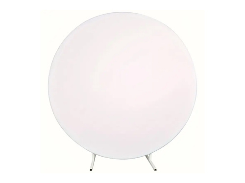 Fehér huzat kerek kerethez - 200 cm - 1 db.