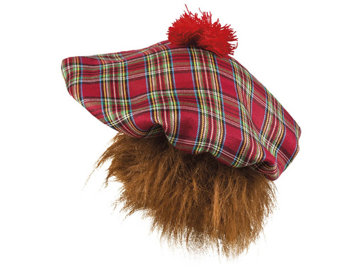 Skót barett vörös hajjal